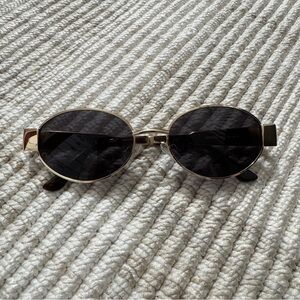 Retro Oval Sunglasses